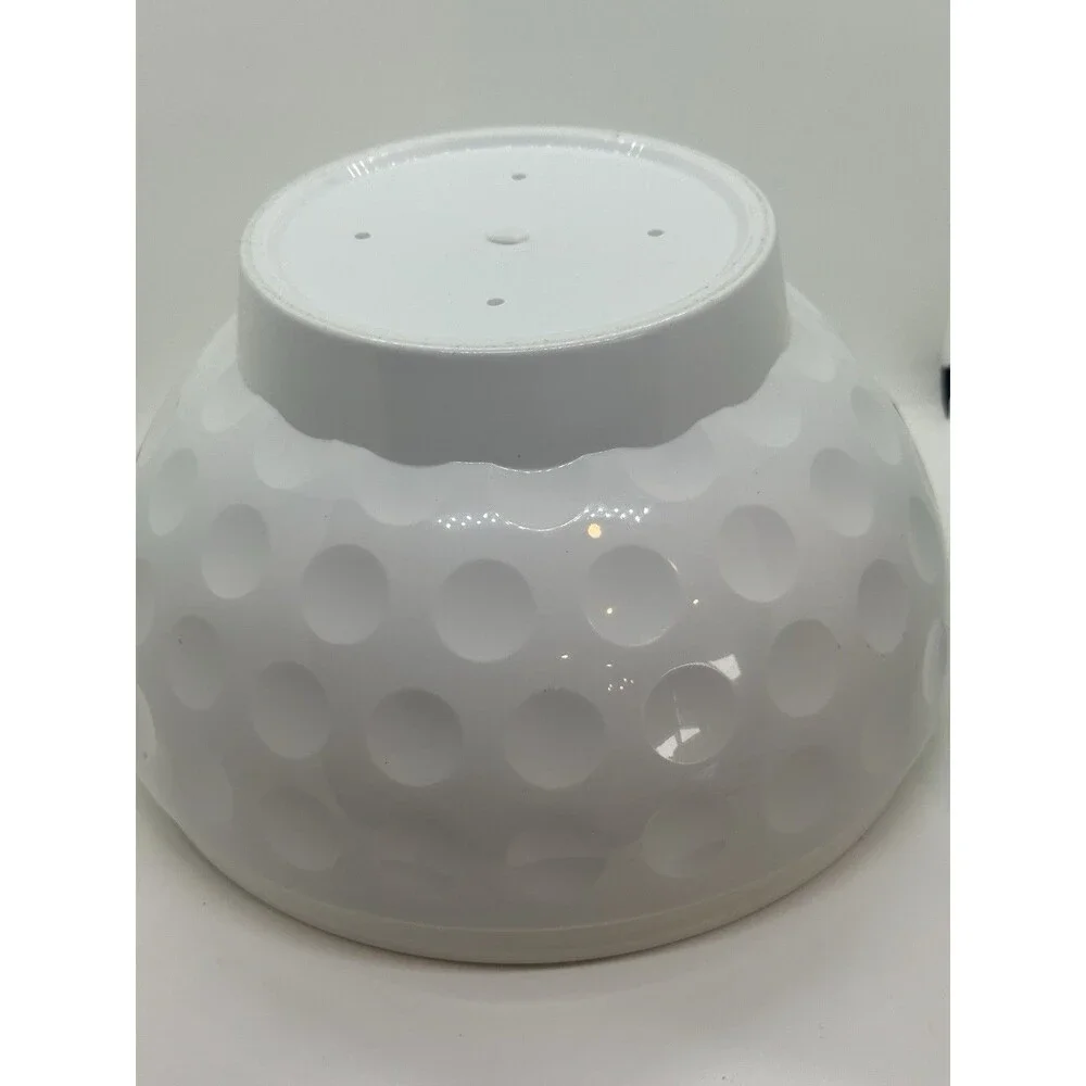 Vintage Over Size Plastic Golf Ball Candy Cookie Ice Bucket Container Tee
